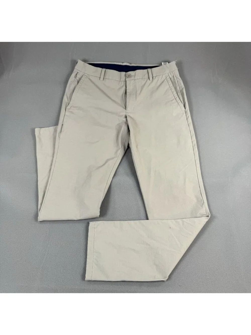 Vineyard Vines Pants Mens Size 32x31 Beige On-The-Go Chino Stretch Casual